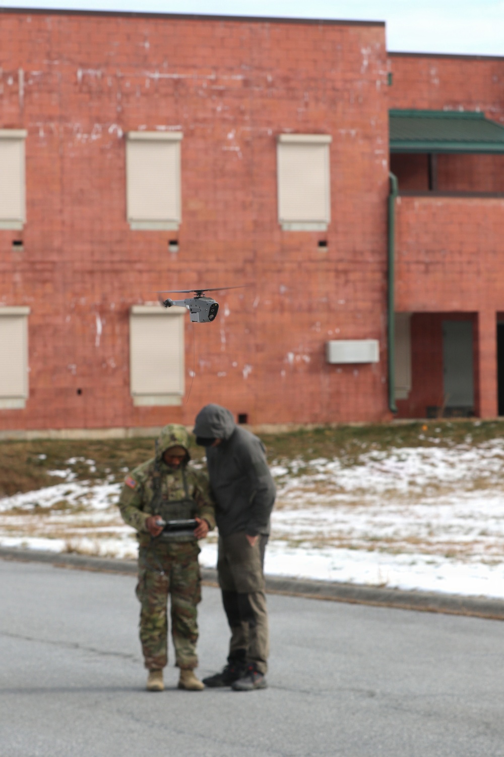 Soldier Borne Sensor drone training