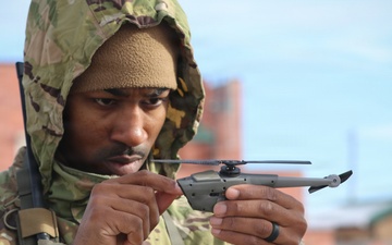 Soldier Borne Sensor drone training