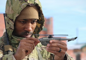 Soldier Borne Sensor drone training