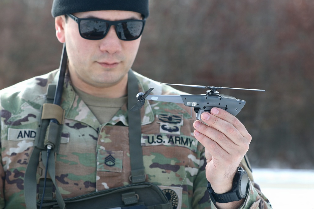 Soldier Borne Sensor drone training