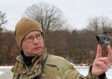 Soldier Borne Sensor drone training