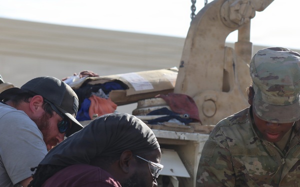 U.S. Fielding Operations Team Assists 1st Armored Brigade Combat Team Equipment Readiness