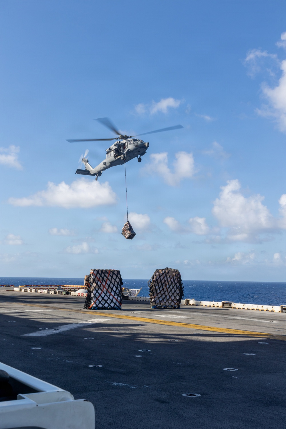 22nd MEU(SOC) | USS Iwo Jima Conducts Replenishment-at-Sea