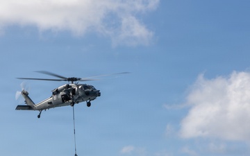 22nd MEU(SOC) | USS Iwo Jima Conducts Replenishment-at-Sea