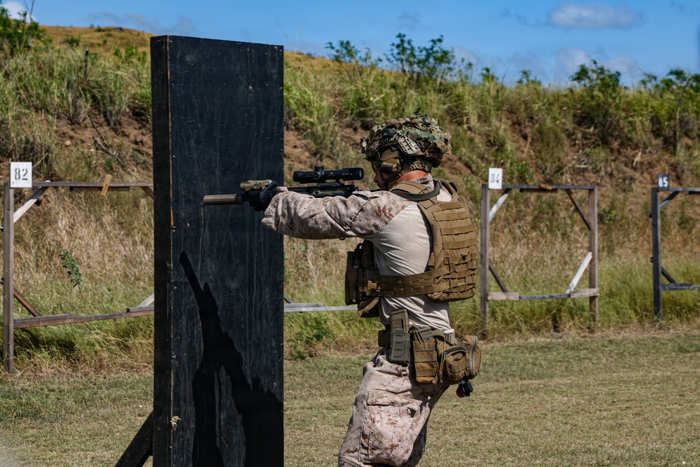 22nd MEU(SOC) | Short Bay Range in Camp Santiago During Deployment