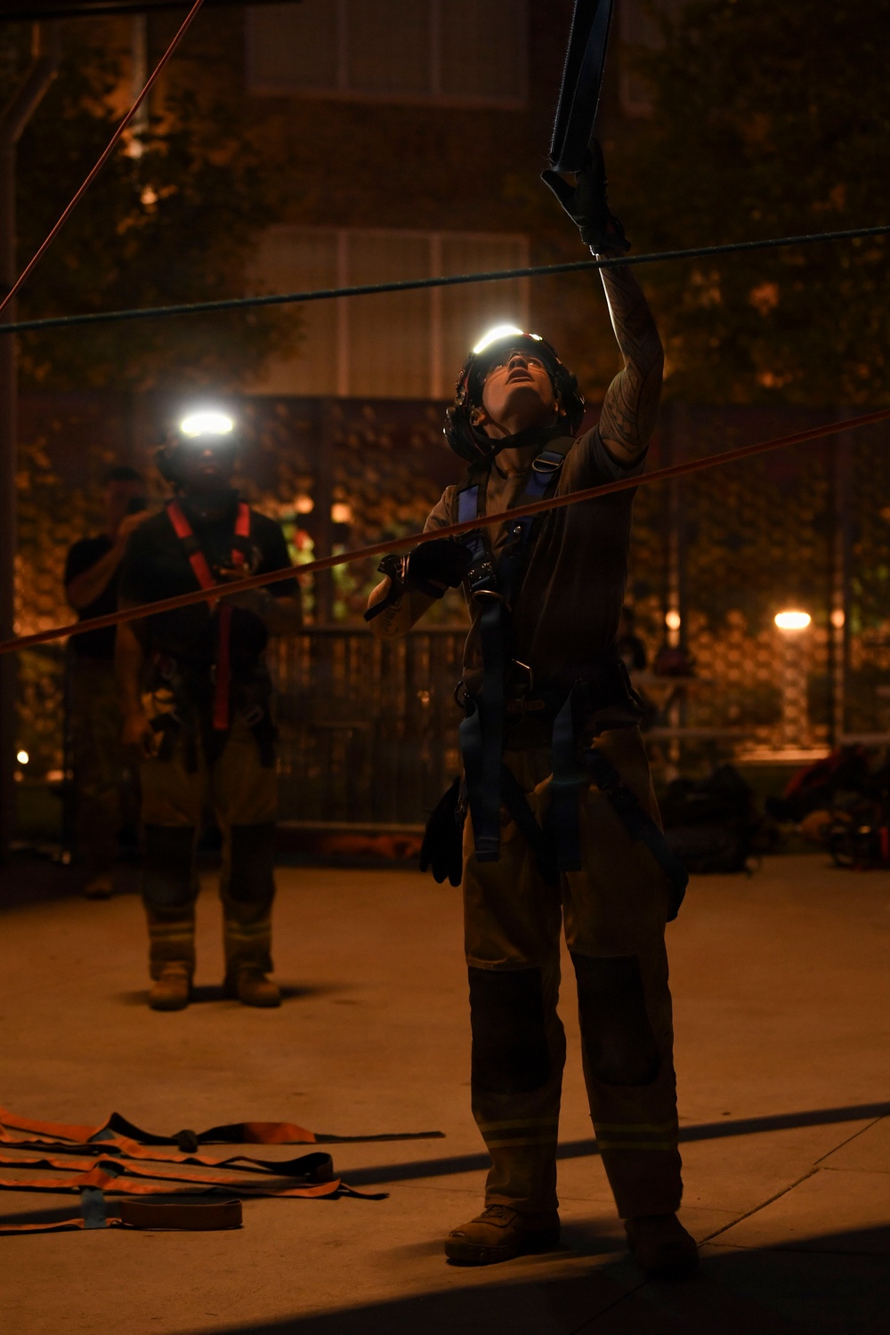 911th TREC Audi Stadium Rescue Training