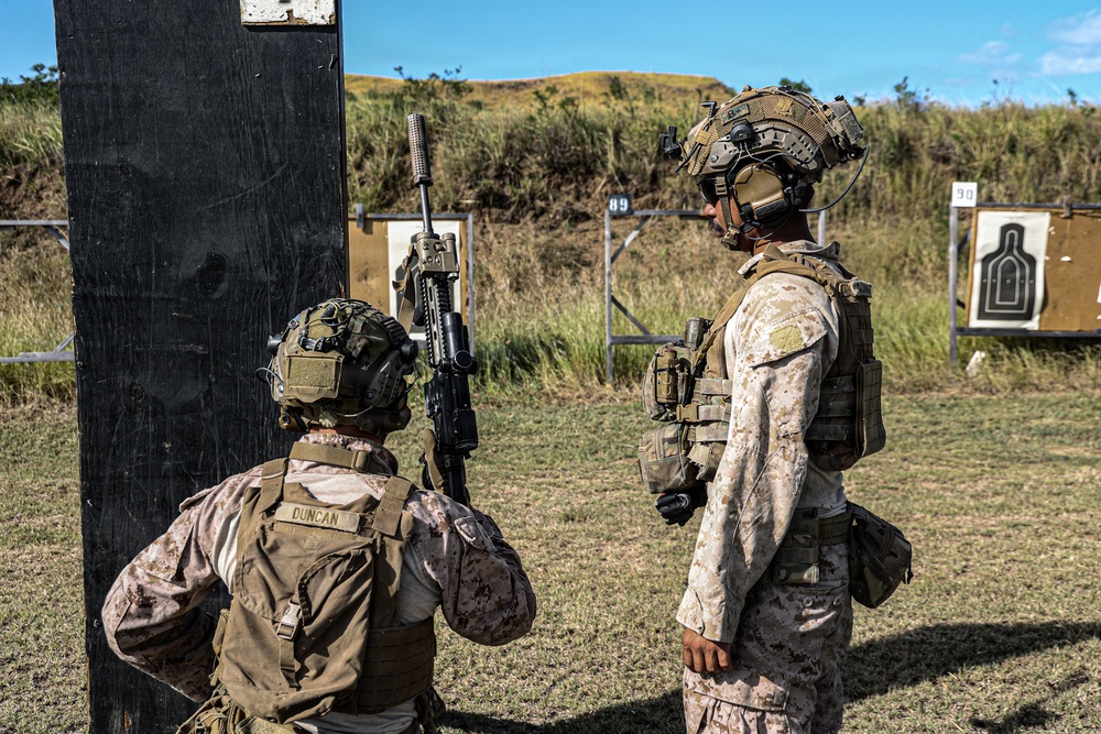 22nd MEU(SOC) | Short Bay Range in Camp Santiago During Deployment