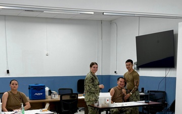 Protecting the Mission: NMRTC Rota’s Flu Vaccination Drive Strengthens Force Health