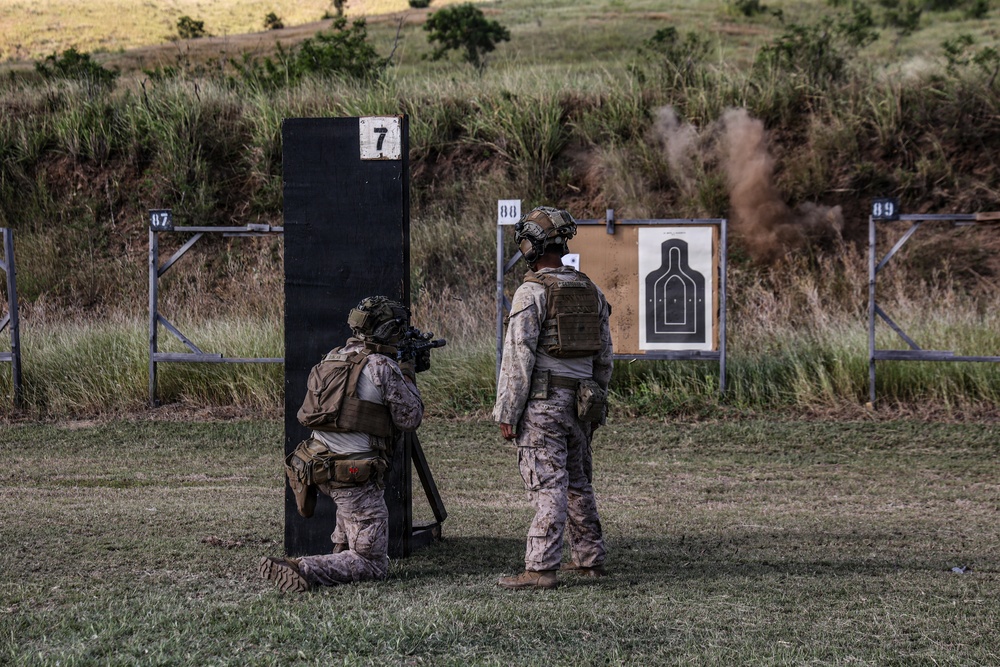 22nd MEU(SOC) | Short Bay Range in Camp Santiago During Deployment