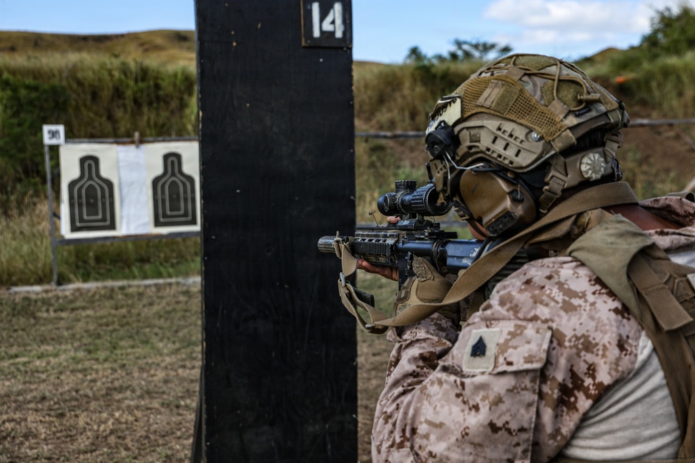 22nd MEU(SOC) | Short Bay Range in Camp Santiago During Deployment