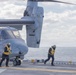 USS Kearsarge Conducts Osprey Flight Operations