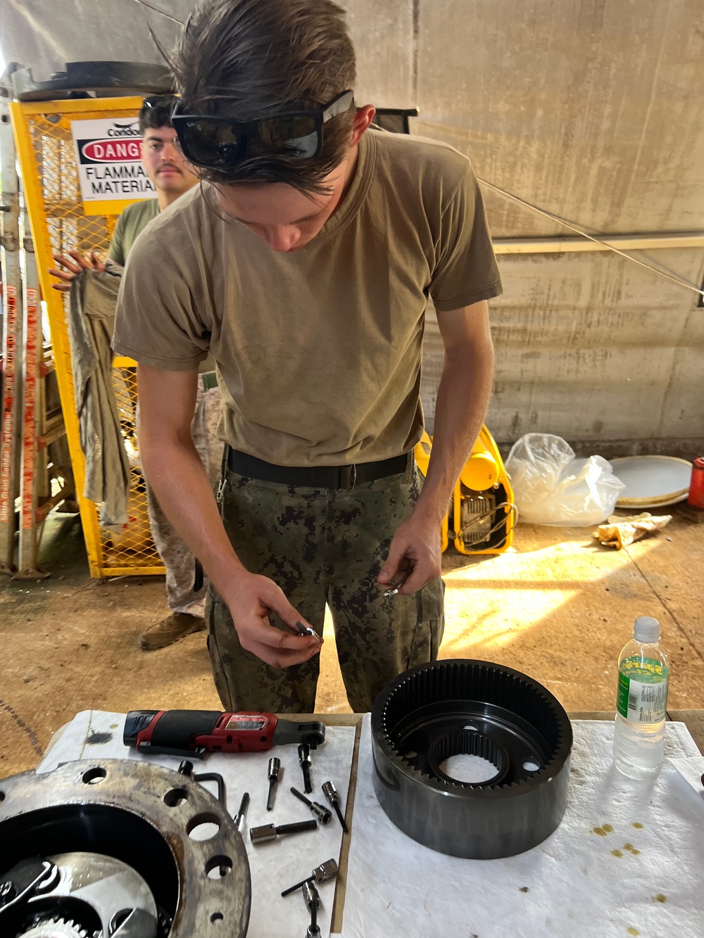 NMCB 133 Deployed to Tinian