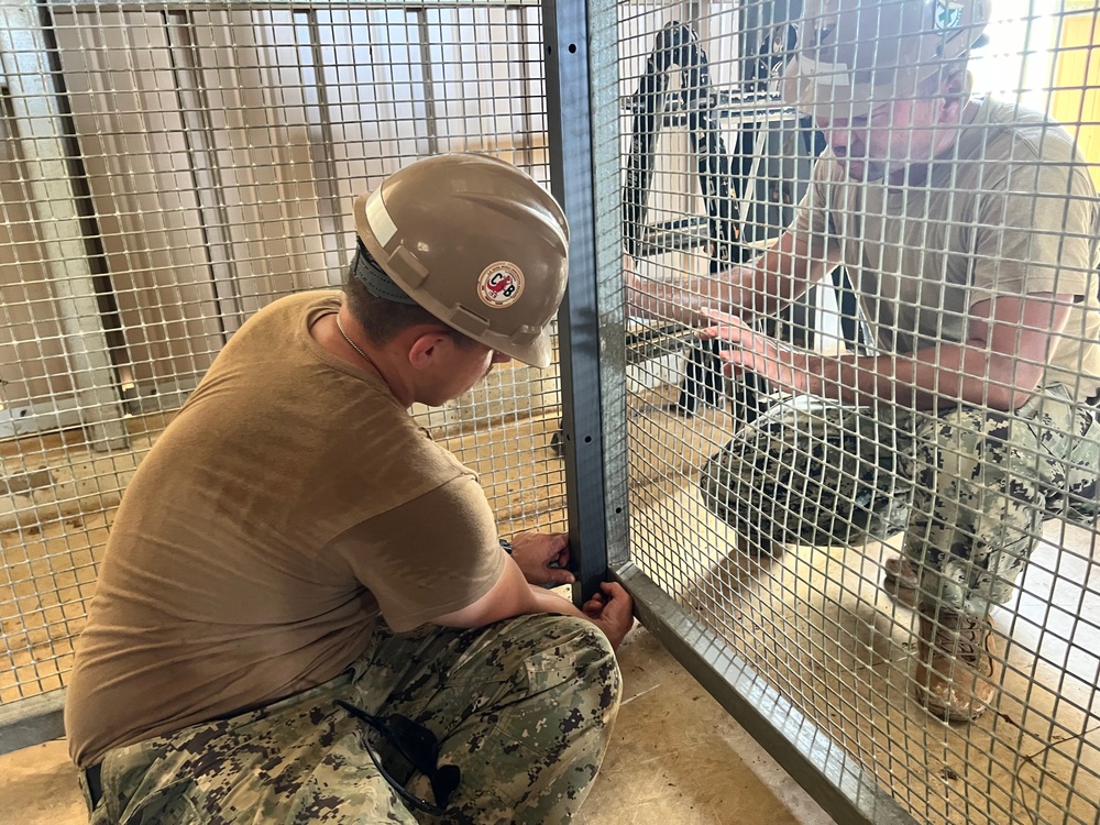 NMCB 133 Deployed to Tinian