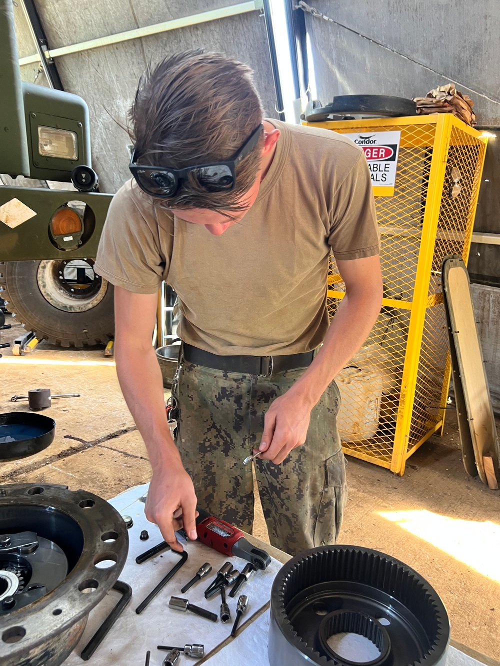 NMCB 133 Deployed to Tinian