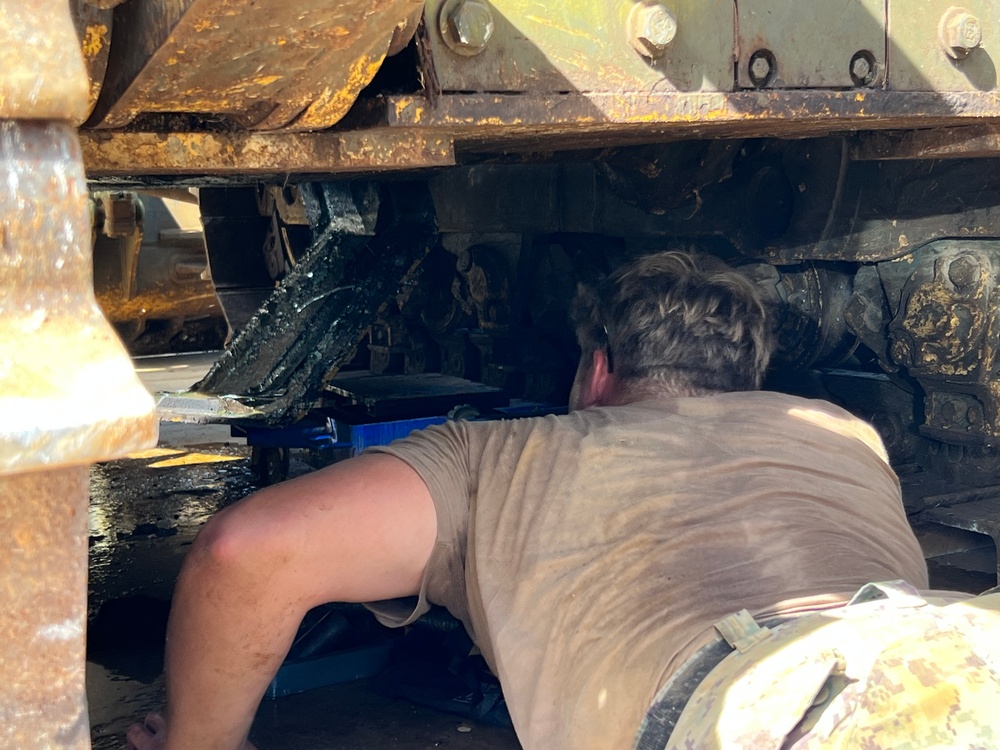 NMCB 133 Deployed to Tinian