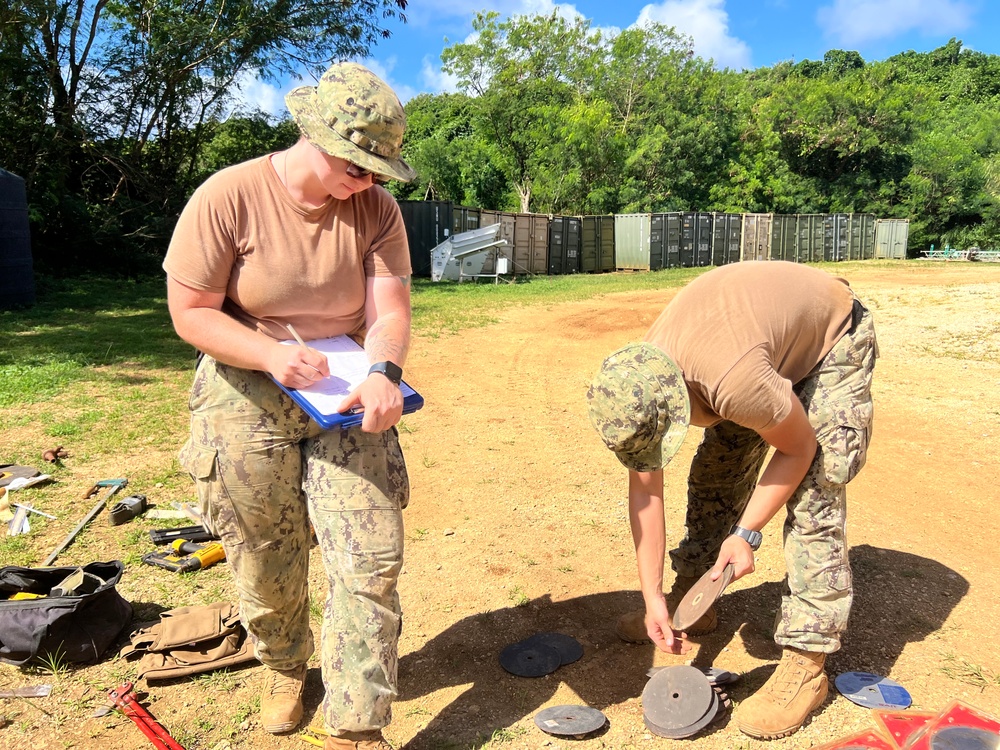 NMCB 133 Deployed to Tinian