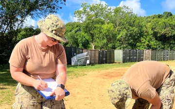 NMCB 133 Deployed to Tinian