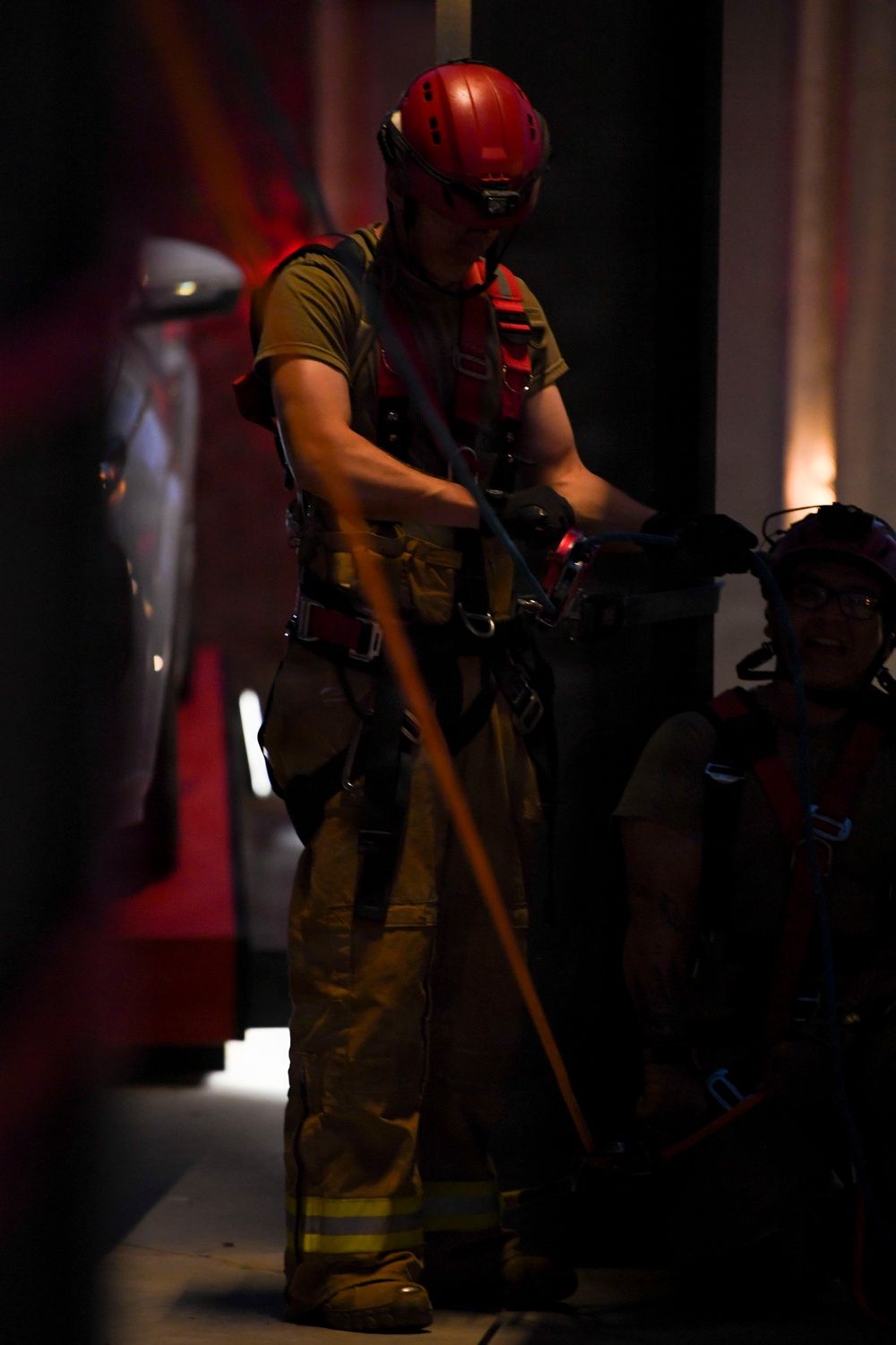 911th TREC Audi Stadium Rescue Training