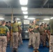 22nd MEU(SOC) | Corporals Course Sword and Guidon Drill Aboard USS Iwo Jima