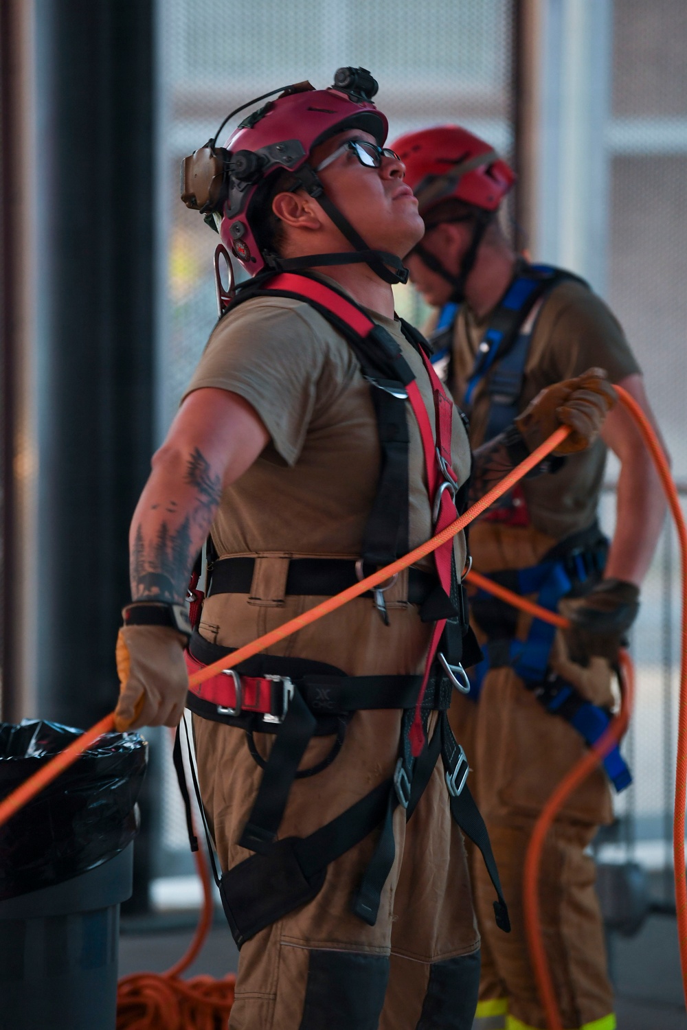 911th TREC Audi Stadium Rescue Training