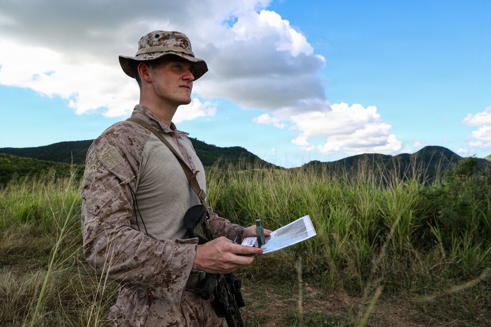 22nd MEU(SOC) | Land Navigation in Camp Santiago During Deployment