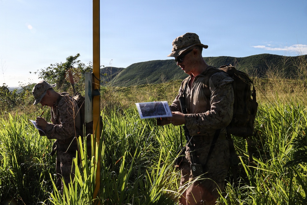 22nd MEU(SOC) | Land Navigation in Camp Santiago During Deployment