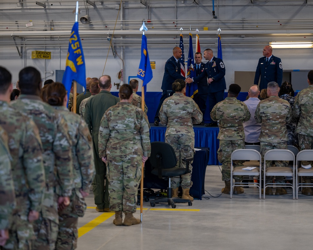 125th Fighter Wing Change of Responsibility Ceremony