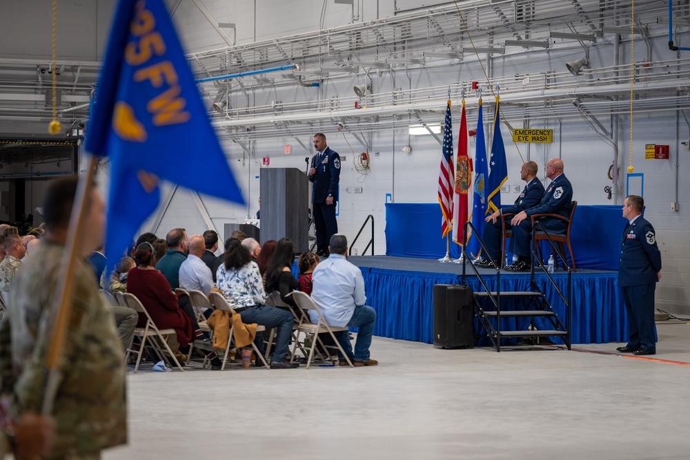 125th Fighter Wing Change of Responsibility Ceremony