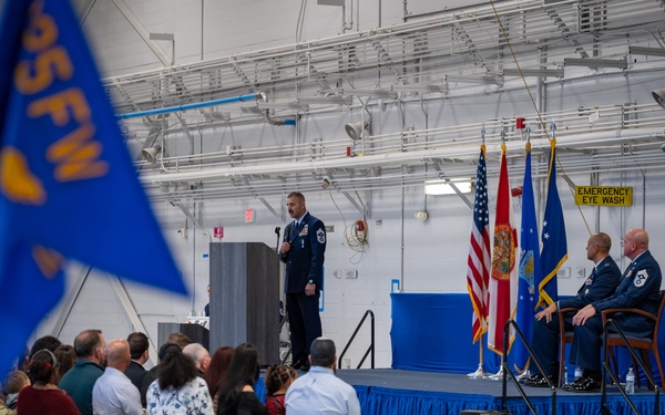 125th Fighter Wing Change of Responsibility Ceremony