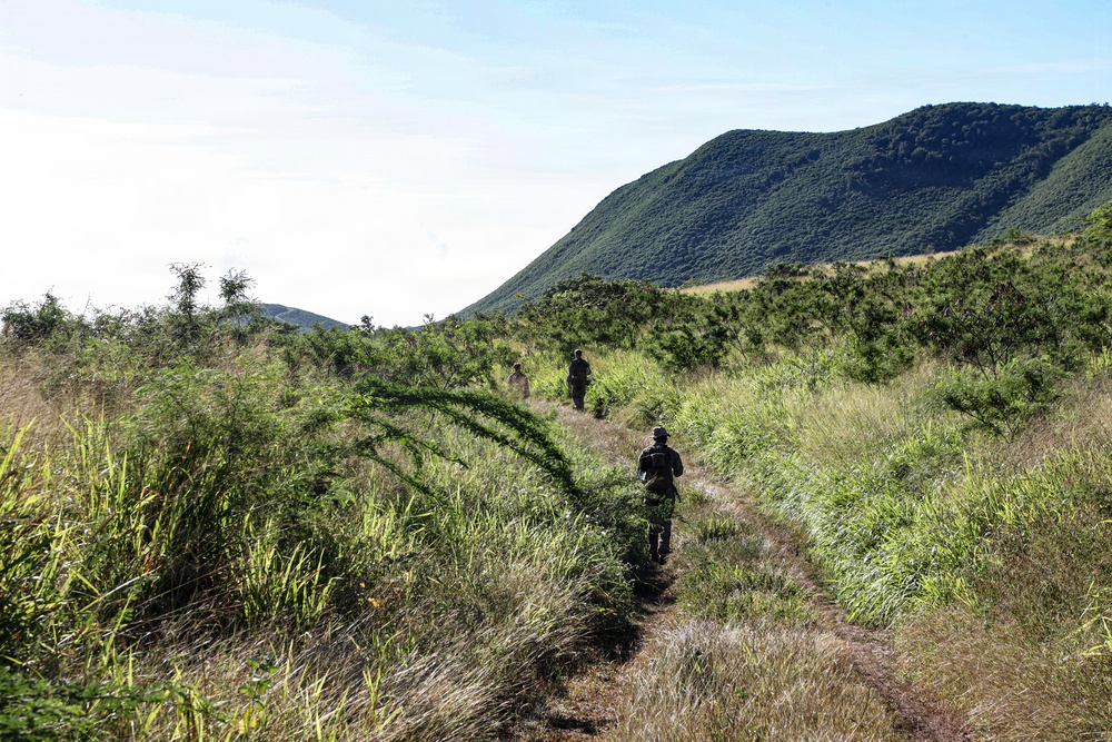 22nd MEU(SOC) | Land Navigation in Camp Santiago During Deployment