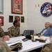 Retired U.S. Army Col. Frank Cohn visits JTF-NCR/USAMDW