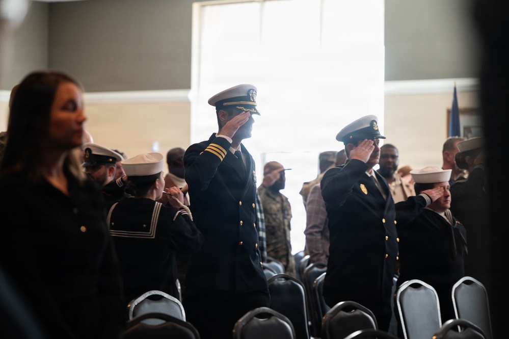 Naval Consolidated Brig Charleston Change of Command Ceremony