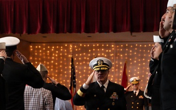 Naval Consolidated Brig Charleston Change of Command Ceremony