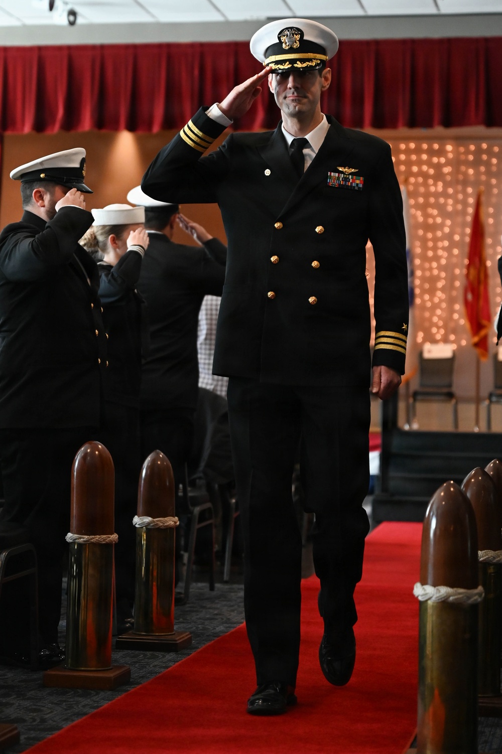 Naval Consolidated Brig Charleston Change of Command Ceremony