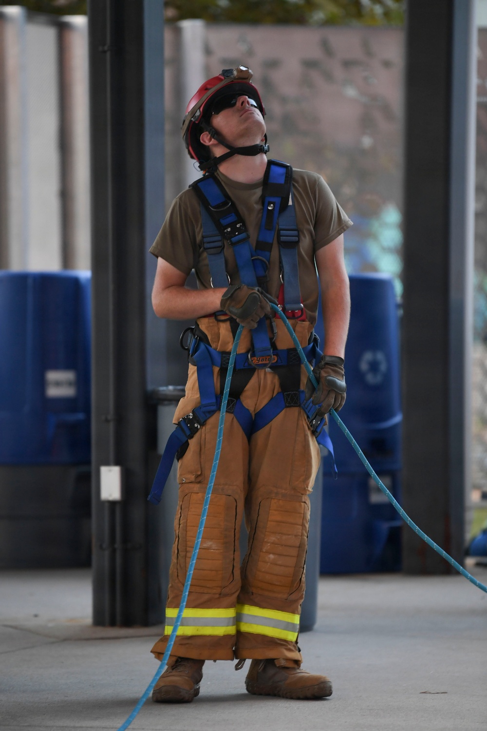911th TREC Audi Stadium Rescue Training