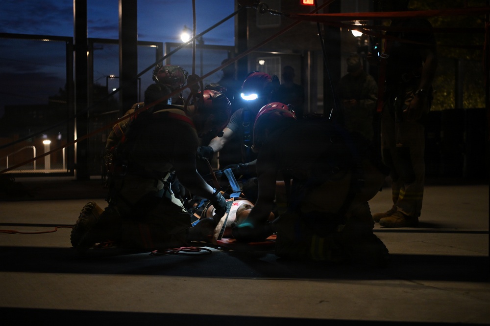 911th TREC Audi Stadium Rescue Training