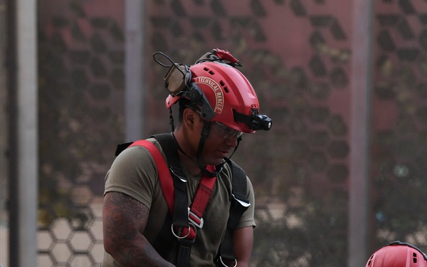 911th TREC Audi Stadium Rescue Training