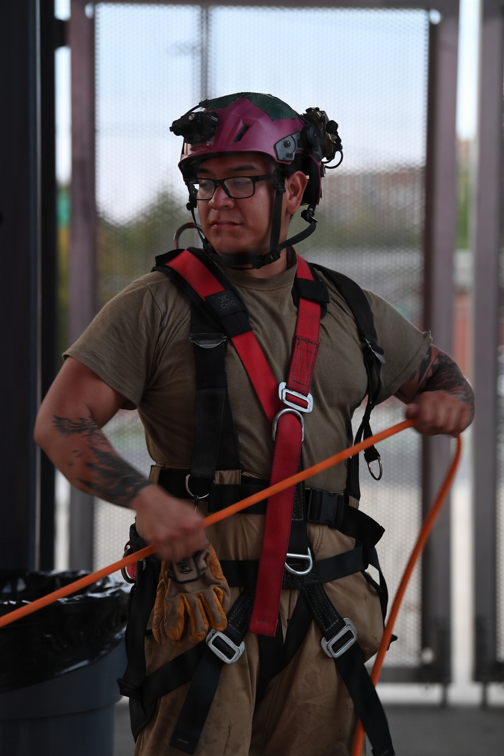 911th TREC Audi Stadium Rescue Training