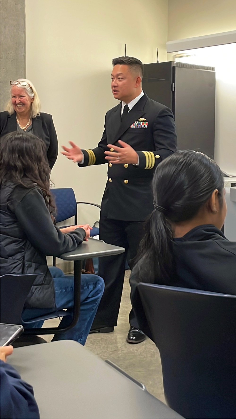Navy doctor inspires UC Merced students with insights on Navy Medicine opportunities