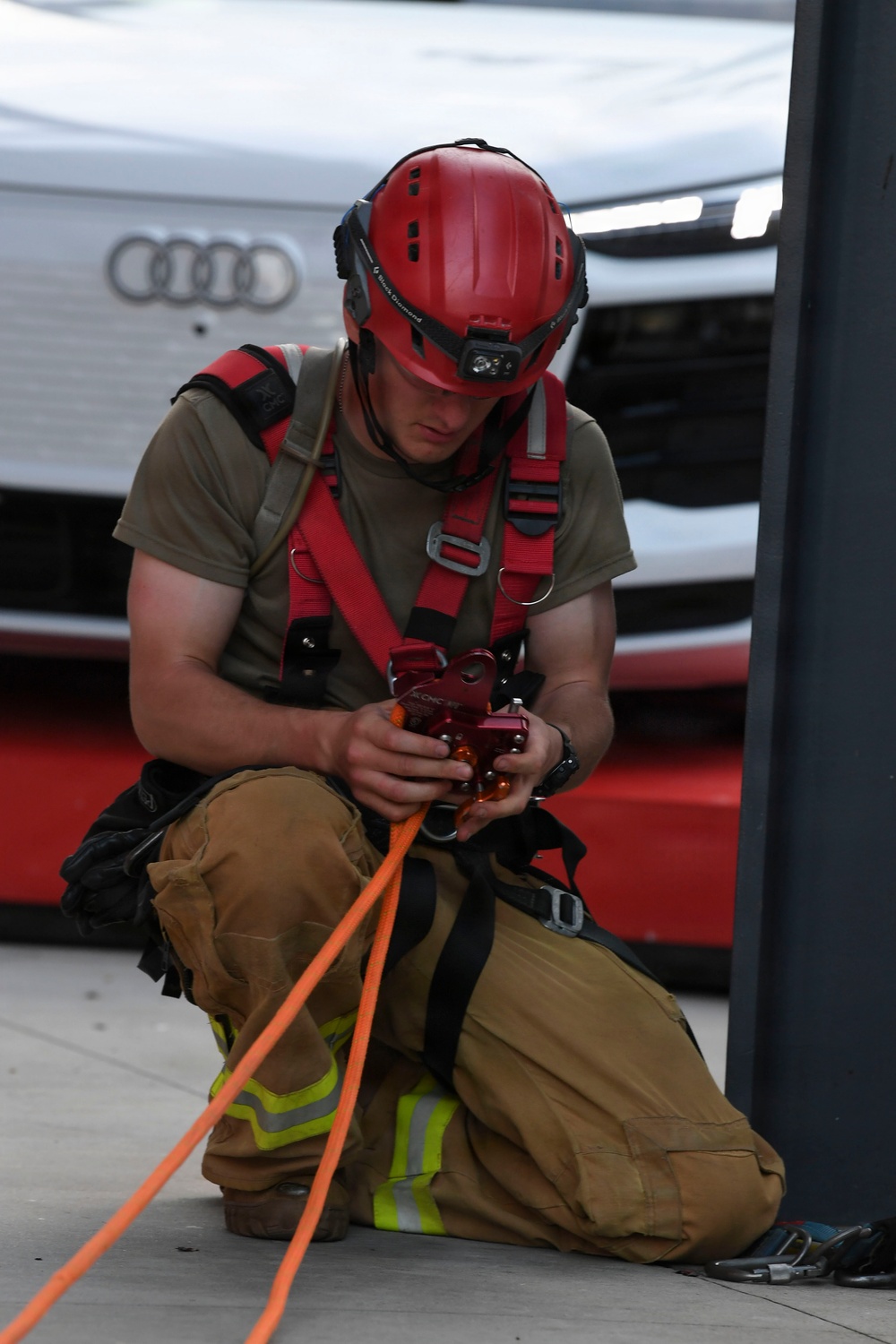 911th TREC Audi Stadium Rescue Training
