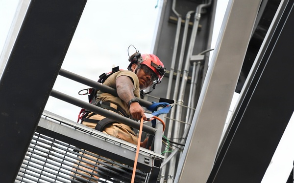 911th TREC Audi Stadium Rescue Training