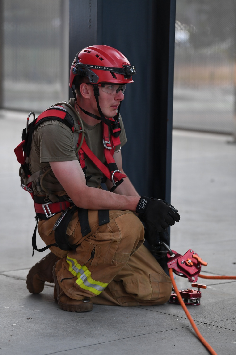 911th TREC Audi Stadium Rescue Training