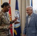 Retired U.S. Army Col. Frank Cohn visits JTF-NCR/USAMDW