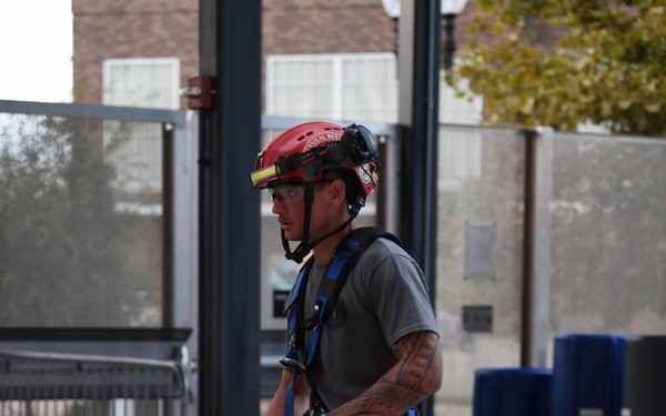 911th TREC Audi Stadium Rescue Training