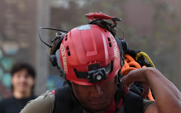 911th TREC Audi Stadium Rescue Training