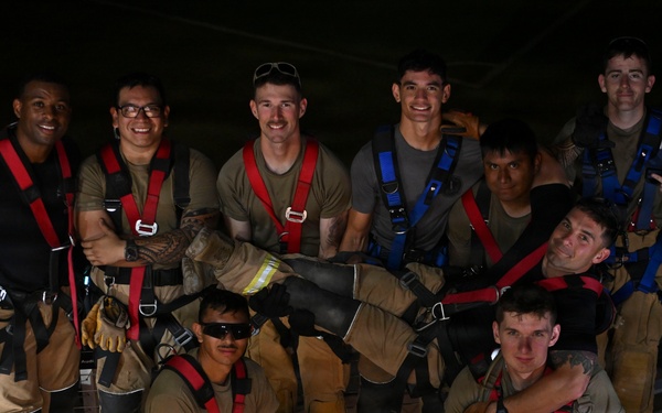 911th TREC Audi Stadium Rescue Training