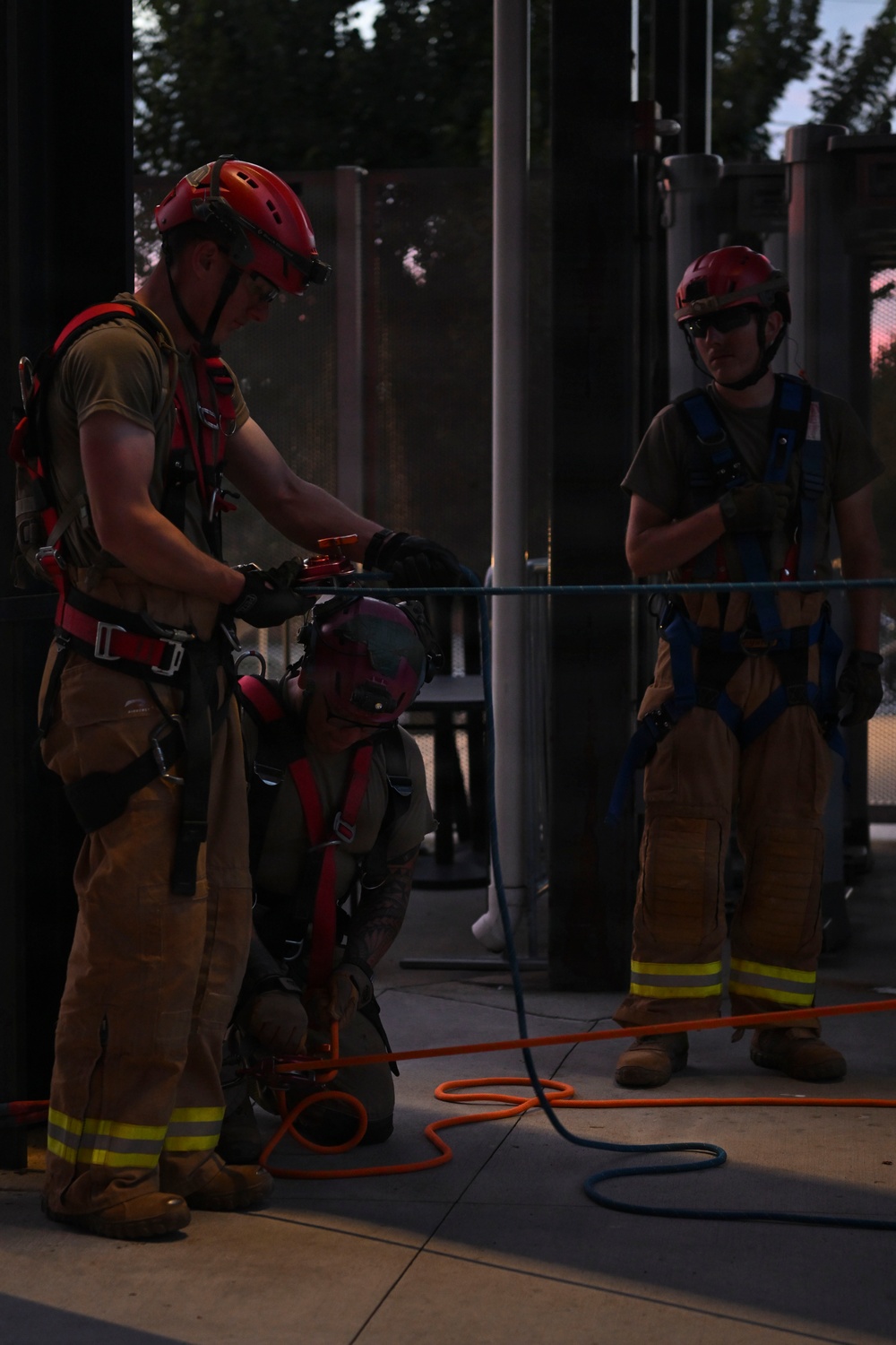 911th TREC Audi Stadium Rescue Training