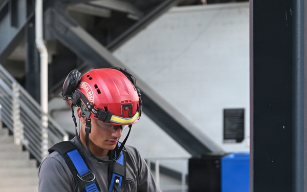 911th TREC Audi Stadium Rescue Training