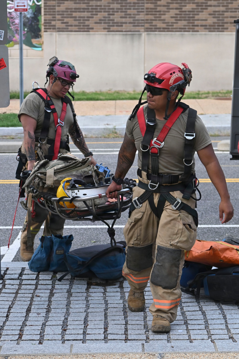 911th TREC Audi Stadium Rescue Training