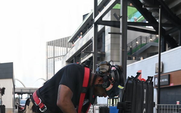 911th TREC Audi Stadium Rescue Training